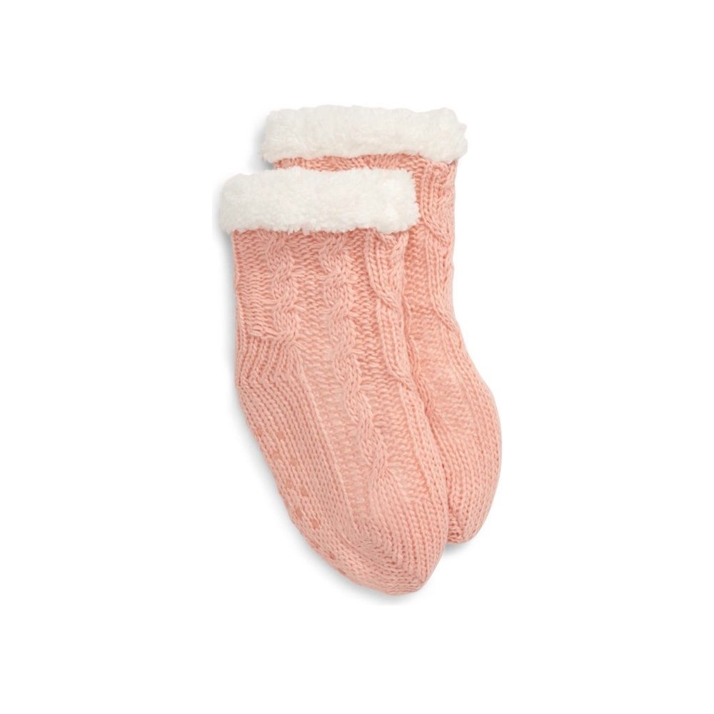 Tucker + Tate Cable Knit Slipper Socks NEW